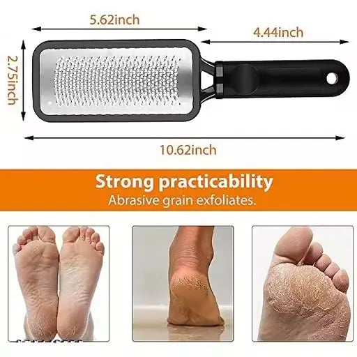 Foot Scrubber & Leg, Heel  for Dead Skin - Very Sharp & Big (11*3 inch)