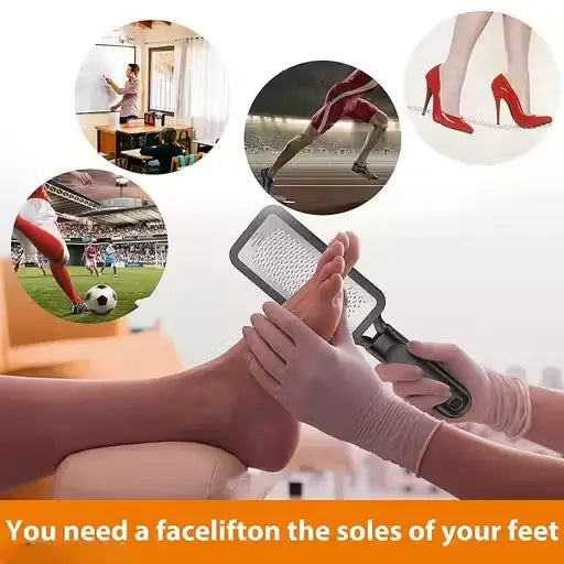 Foot Scrubber & Leg, Heel  for Dead Skin - Very Sharp & Big (11*3 inch)