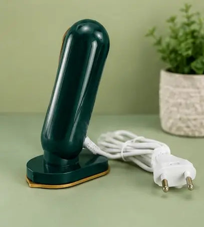 Mini Electric Steam Iron – Portable Travel Iron with Non-Stick Soleplate, Spray & Steam Function