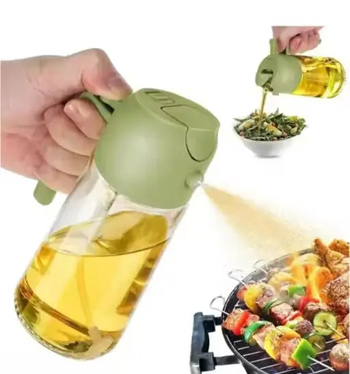 500ML Oil Sprayer and Dispenser Bottle for Kitchen